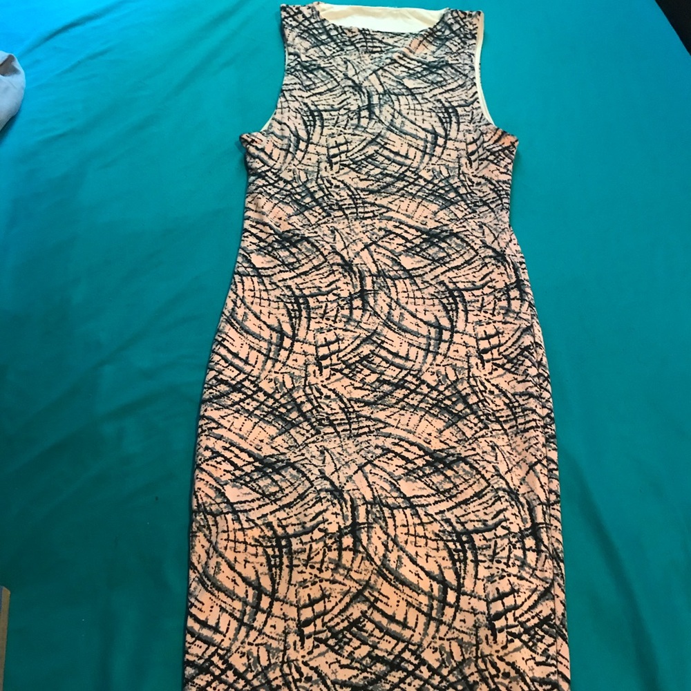 Mid length work/play dress pretty colors